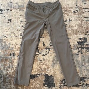 lululemon athletica slim fit 5 pocket pants